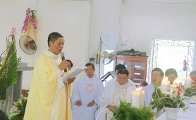 Thánh lễ tạ ơn tân linh mục Phêrô, CMC