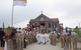 Giáo họ Đông Minh khánh thành nhà thờ mới