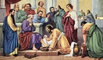 Lễ Rửa chân: Đức Giêsu lại rửa chân cho các môn đệ