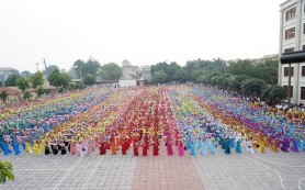 Thanh Hóa: Hơn 5000 con hoa đồng tiến dâng Mẹ