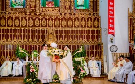 Thánh lễ tạ ơn Tân linh mục Vinh Sơn Trần Văn Huy