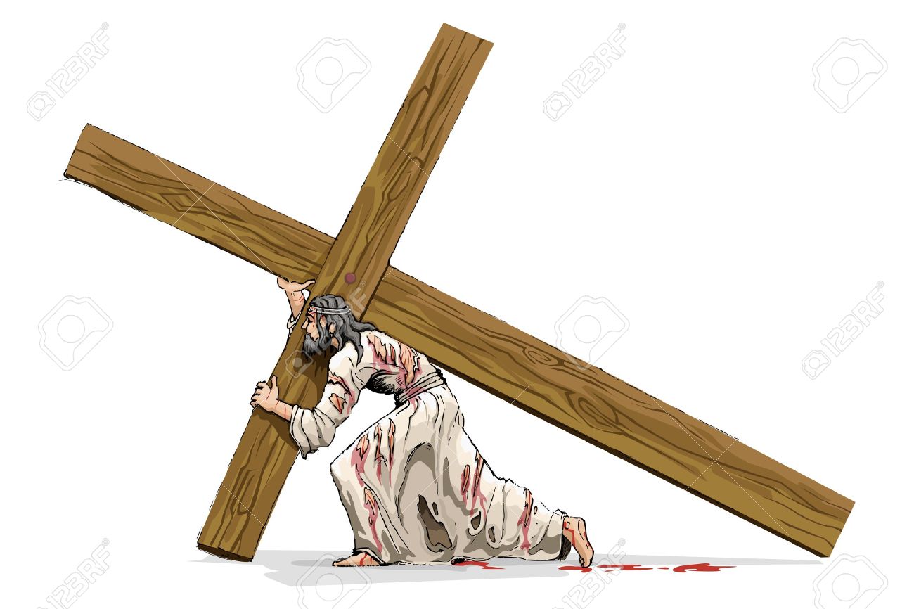 12997554 jesus christ carrying cross
