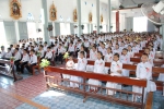 Ban bí tích Thêm Sức tại giáo xứ Định Hải