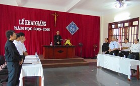 ĐCV Bùi Chu khai giảng năm học 2015 - 2016