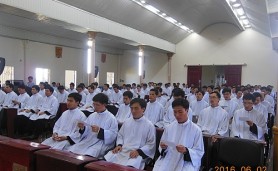 ĐCV Bùi Chu bế giảng năm học