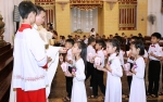 Phú Nhai: 97 thiếu nhi rước lễ lần đầu