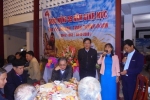 Cha cố Đaminh Trần Văn Đoan mừng 55 linh mục