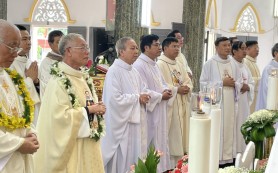 Cha Đaminh Thoả: Thánh lễ tạ ơn 25 năm linh mục