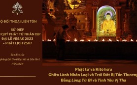 Sứ điệp gửi quý Phật tử nhân dịp Đại lễ Vesak 2023