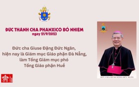 Bổ nhiệm Tân Tổng Giám mục phó Tổng Gp. Huế
