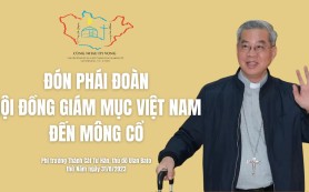 Đón Phái Đoàn HĐGM Việt Nam Đến Mông Cổ