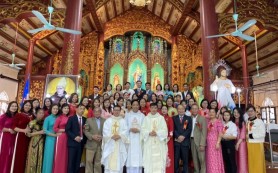 Giáo chức giáo phận Bùi Chu mừng lễ quan thầy
