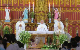 Phú Hương: Thánh lễ kỷ niệm 48 năm linh mục