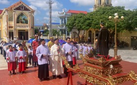 Caritas Giáo hạt Tương Nam mừng lễ quan thầy