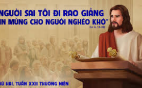 Đem Tin mừng cho người nghèo khó