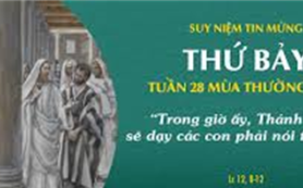 Thánh Thần sẽ cho biết phải nói gì