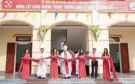 Gx. Ninh Hải tạ khánh thành trường giáo lý