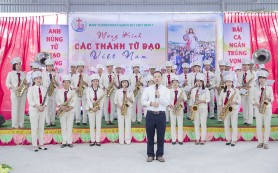 Ban Thánh Nhạc hạt Quỹ Nhất mừng kính Quan Thầy