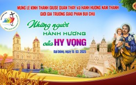 Giới Gia trưởng Gp hành hương và mừng quan thầy