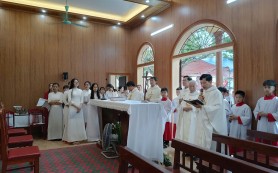Giáo xứ An Lãng khánh thành Đền khấn Thánh Antôn