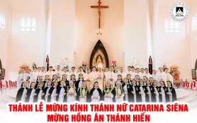 Dòng Đaminh BC: Thánh lễ bổn mạng và khấn dòng