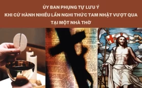 Uỷ Ban Phượng Tự lưu ý khi cử hành lễ nghi...