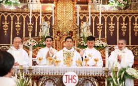 Cha Đaminh Trần Đức Thảo tạ ơn thánh chức