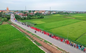 Giáo xứ Ân Phú và Phú Giáo hành hương Năm Thánh