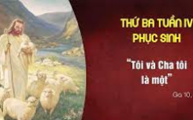 Thứ Ba Tuần IV PS: Tôi và Cha tôi là một