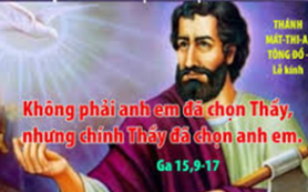 Chính Thầy chọn anh em