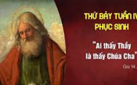 Ai thấy Thầy là thấy Chúa Cha