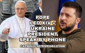 Tổng thống Zelenskyy điện đàm với ĐGH Lêô XIV