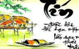 Chữ tín trong từng khoảng khắc