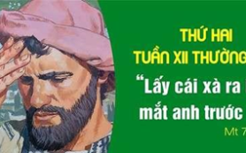 Lấy cái xà ra khỏi mắt