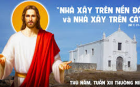 Xây nhà trên đá, trên cát