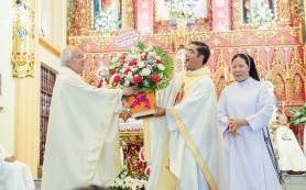 Thánh lễ tạ ơn cha mới Đaminh Nguyễn Văn Ân