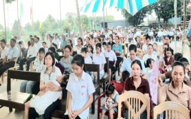 Giáo họ Cầu Chanh niềm vui ngày lễ Quan Thầy