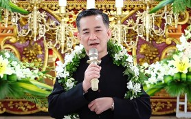 Thiện Giáo đón cha xứ mới Đaminh Phạm Kim Trọng