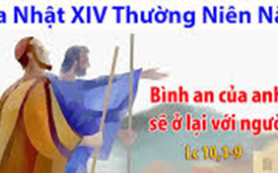 Bình an sẽ ở lại với người đón nhận