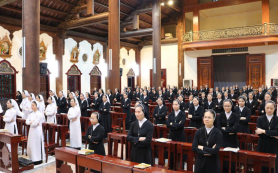 Dòng Mến Thánh giá: Niềm vui ba trong một