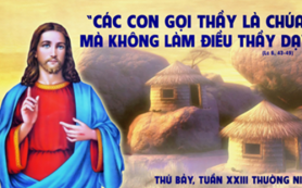 Sao không làm điều Thầy dạy?