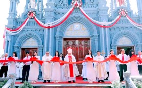 Giáo họ Micae, Kiên Lao, khánh thành nhà thờ mới