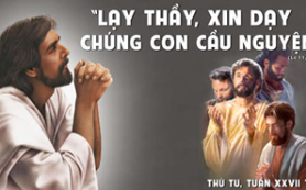 Xin dạy chúng con cầu nguyện