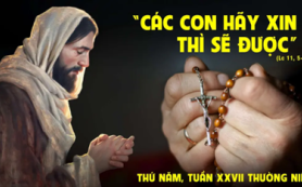 Cứ xin thì sẽ được