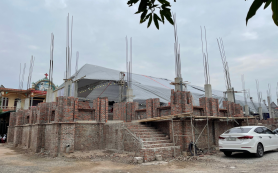 An Lễ, Phúc Hải, mừng móng Thánh đường mới