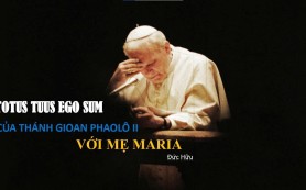 Lời Lotus Ego Sum của thánh Gioan Phaolo II với Mẹ Maria