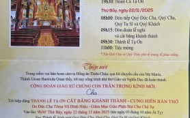 Giáo xứ Nghĩa Dục: Khánh thành nhà thờ mới