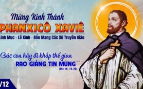 Lễ Thánh Phanxicô Xaviê