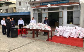 Caritas hạt Báo Đáp làm bác ái mùa Giáng Sinh