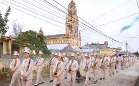 Gh. Mẹ Thiên Chúa, Gx. Đại Đồng, mừng quan thầy